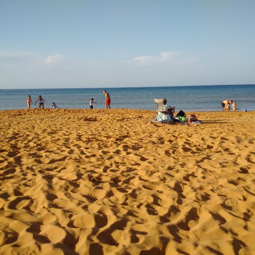 Autumn in Gozo, Ramla Bay in November