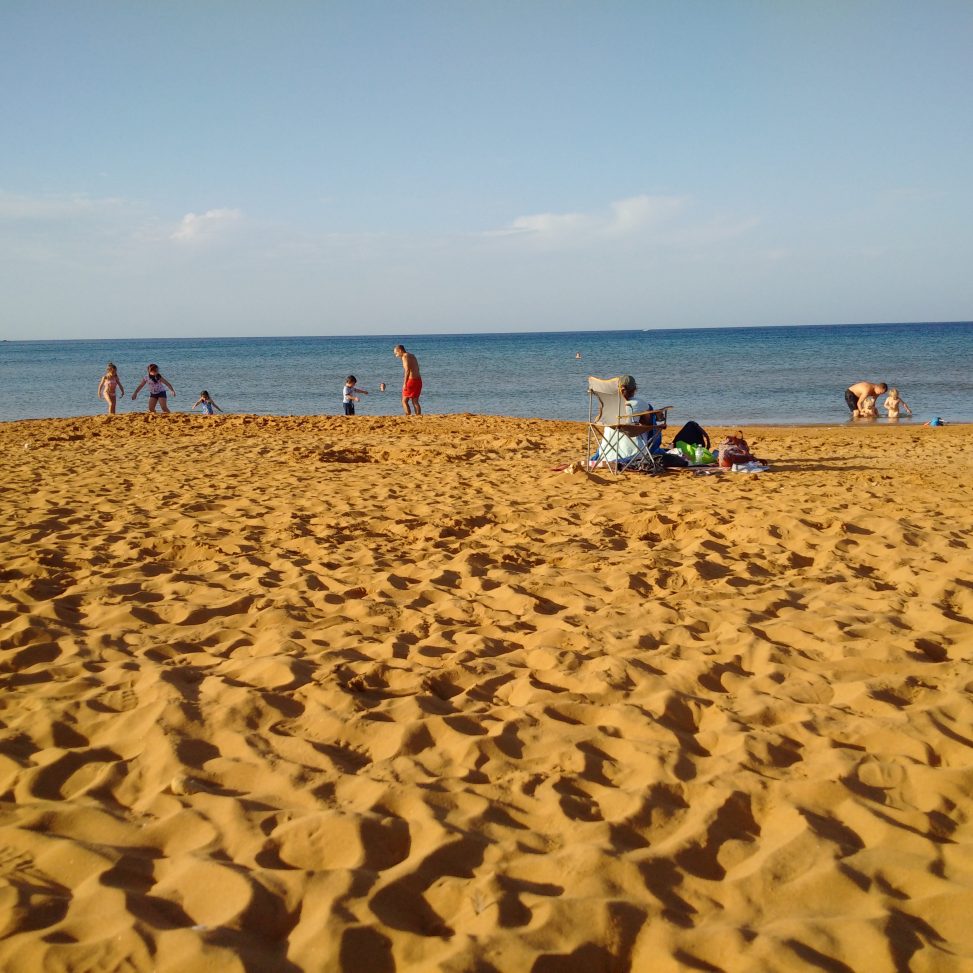 Autumn in Gozo, Ramla Bay in November